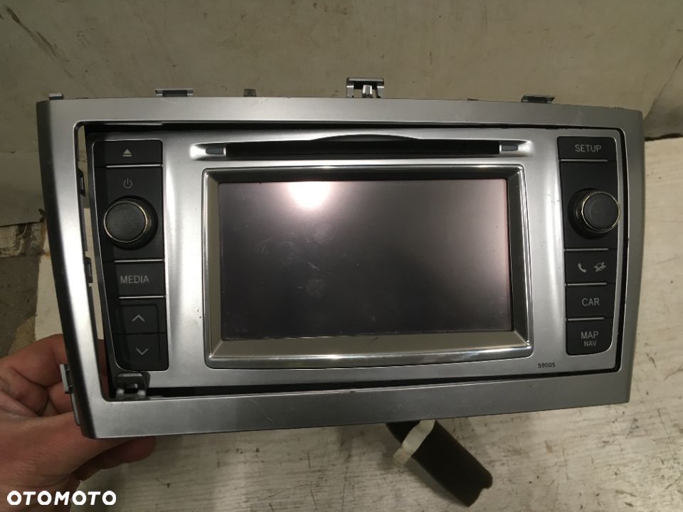 TOYOTA AVENSIS T27 RADIO NAWIGACJA 86140-05010 - 6