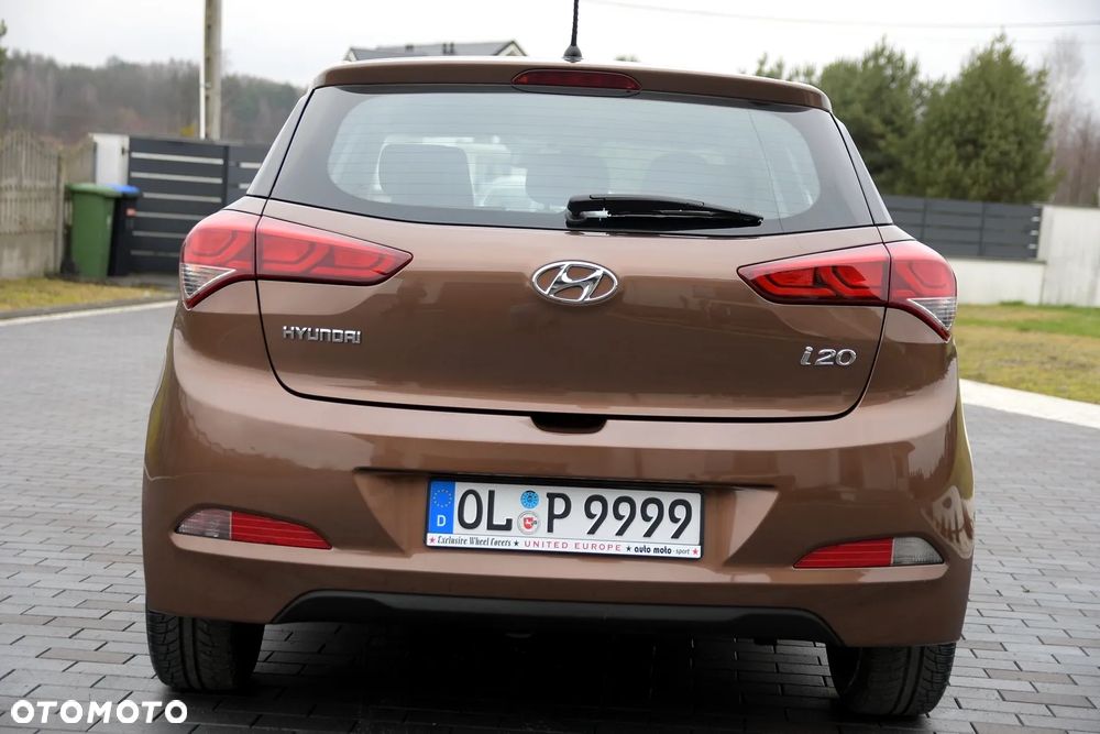 Hyundai i20 blue 1.2 YES Silver - 6