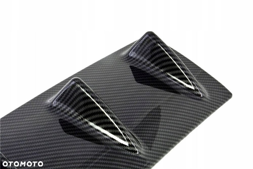 Uniwersalna dokładka lotka tył 85CM zderzak CARBON - 4