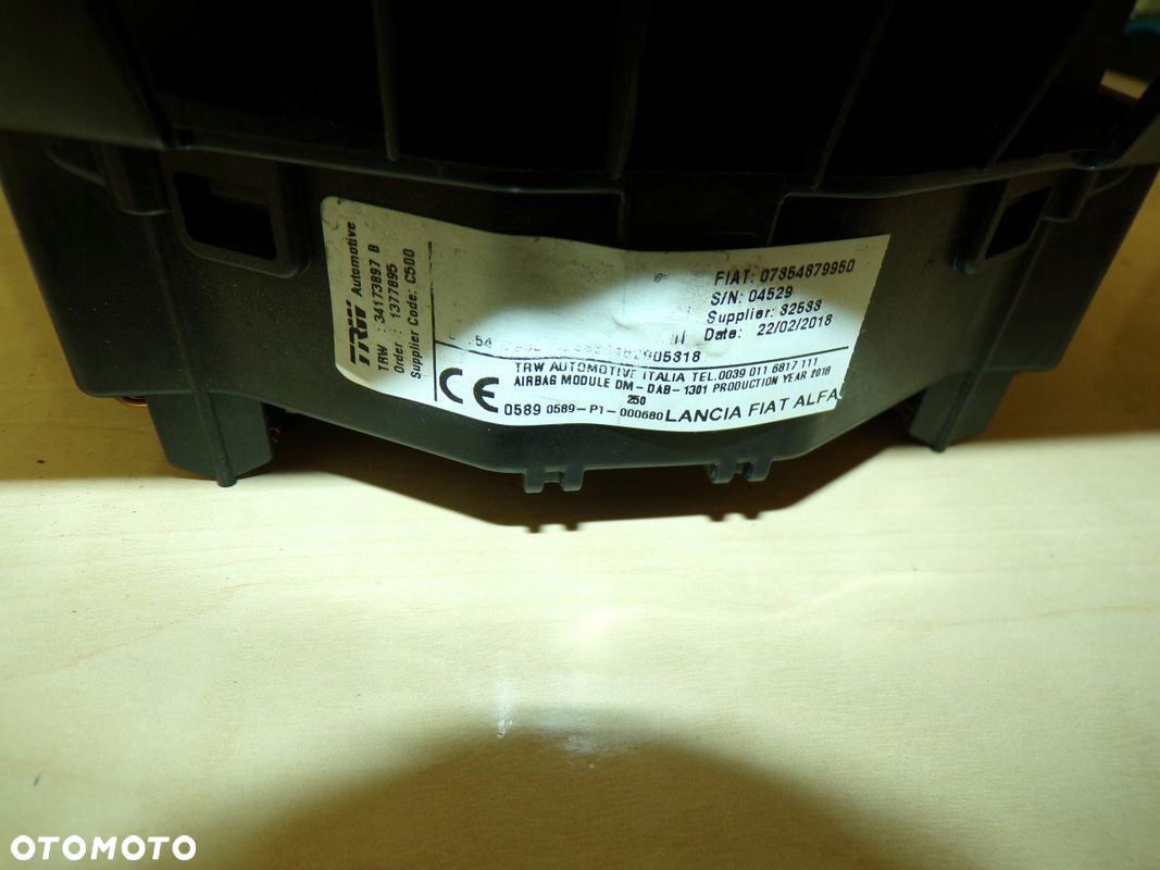 DUCATO LIFT 18- E6 PODUSZKA POWIETRZNA AIR BAG airbag - 3