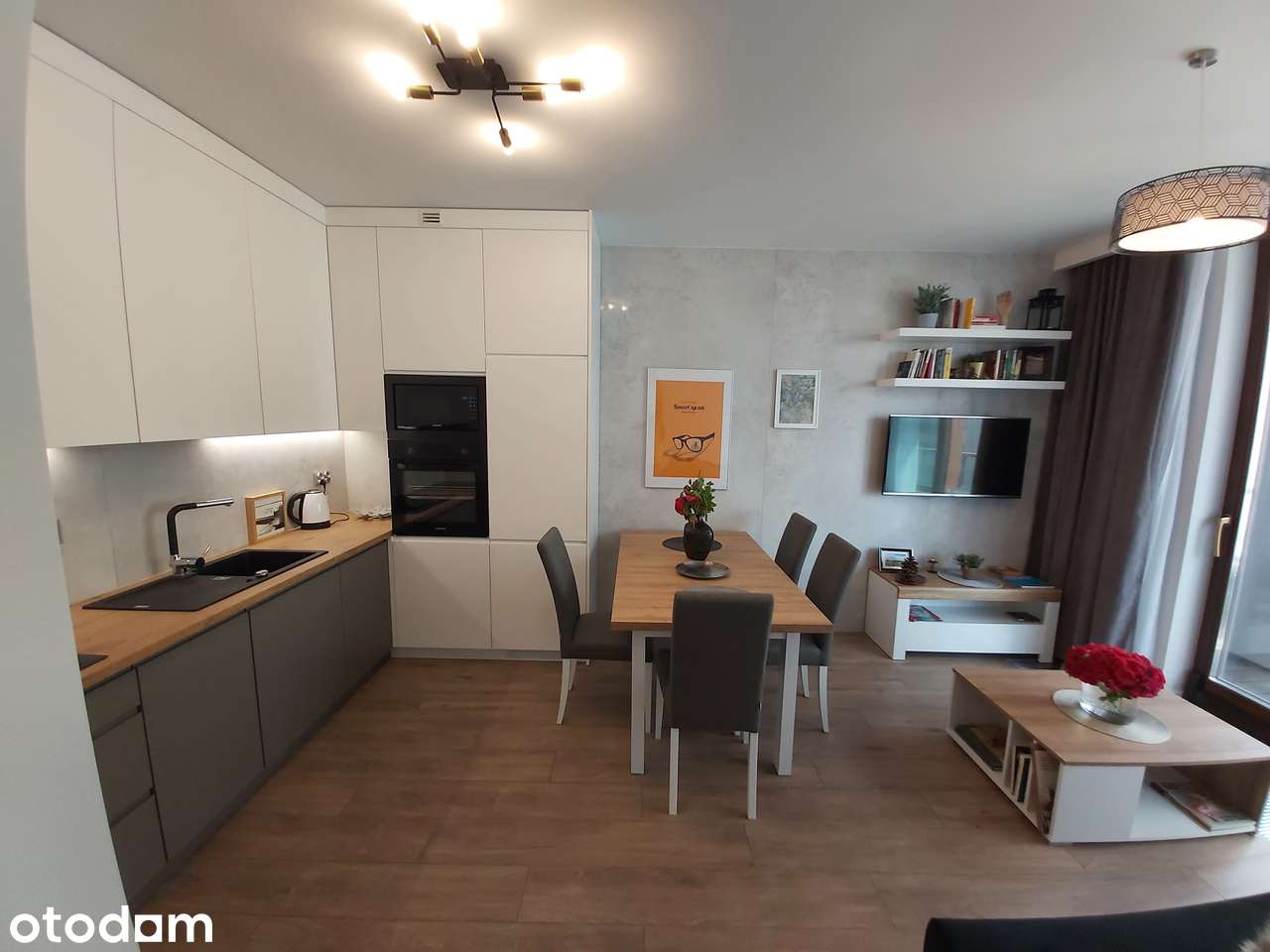Luksusowy apartament | 40m2 | Wola | 2 pokoje + balkon | Ochrona ogród