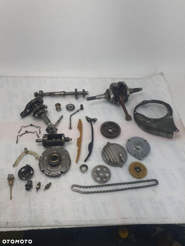 WAŁ KORBOWY KORBOWÓD KOŁO ZĘBATE ŁAŃCUCH ŚLIZG WAŁEK CZUJNIK YAMAHA GRIZZLY 400 5GH00 - 2
