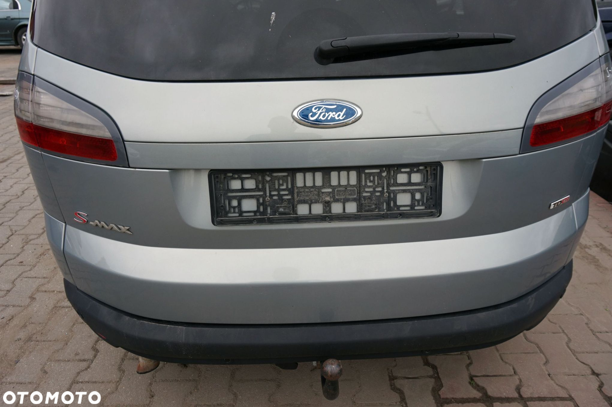 KLAPA BAGAŻNIKA TYLNA S-MAX I MK1 T7  SZARY THUNDER FORD 2006-2010 - 2
