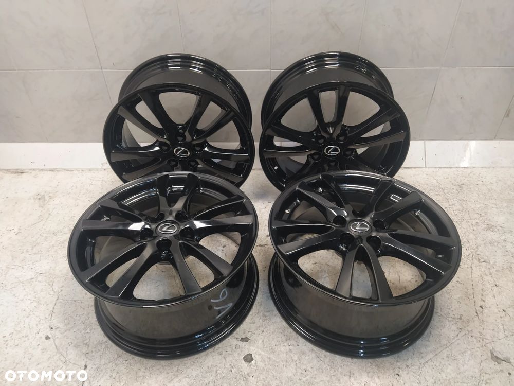 LEXUS IS MK2 IS220 IS250 IS350 8X18 8,5X18 ORYGINALNE FELGI ALUMINIOWE R18 ET50 E745 5x114,5 KOMPLET DEKIELKI ORYGINAŁ - 2
