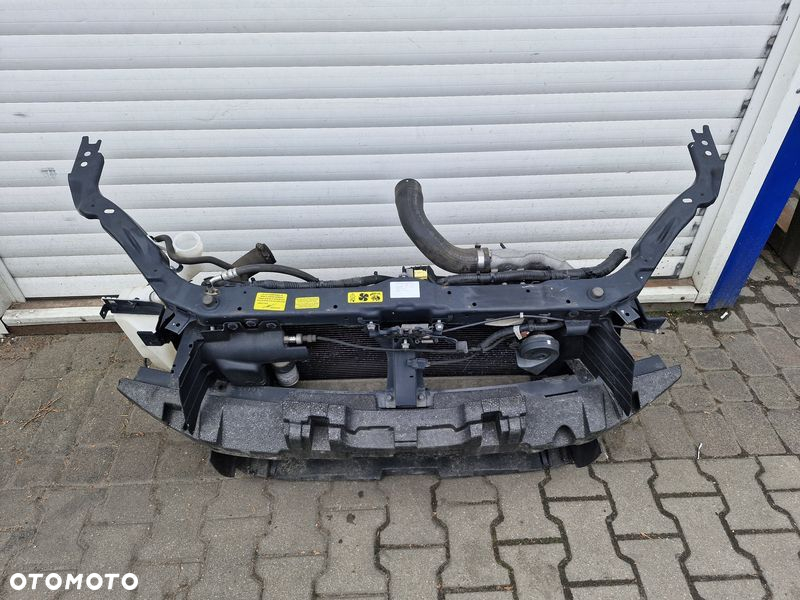 QASHQAI I J10 1.5 DCI PAS PRZÓD PRZEDNI WZMOCNIENIE CZOŁOWE CHŁODNICE WENTYLATOR - 2