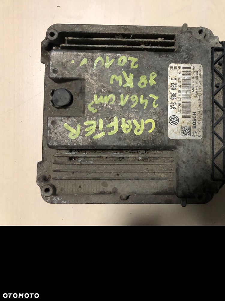 Komputer sterownik silnika VW CRAFTER 2010 r. 2.5 TDI 076906022C - 1