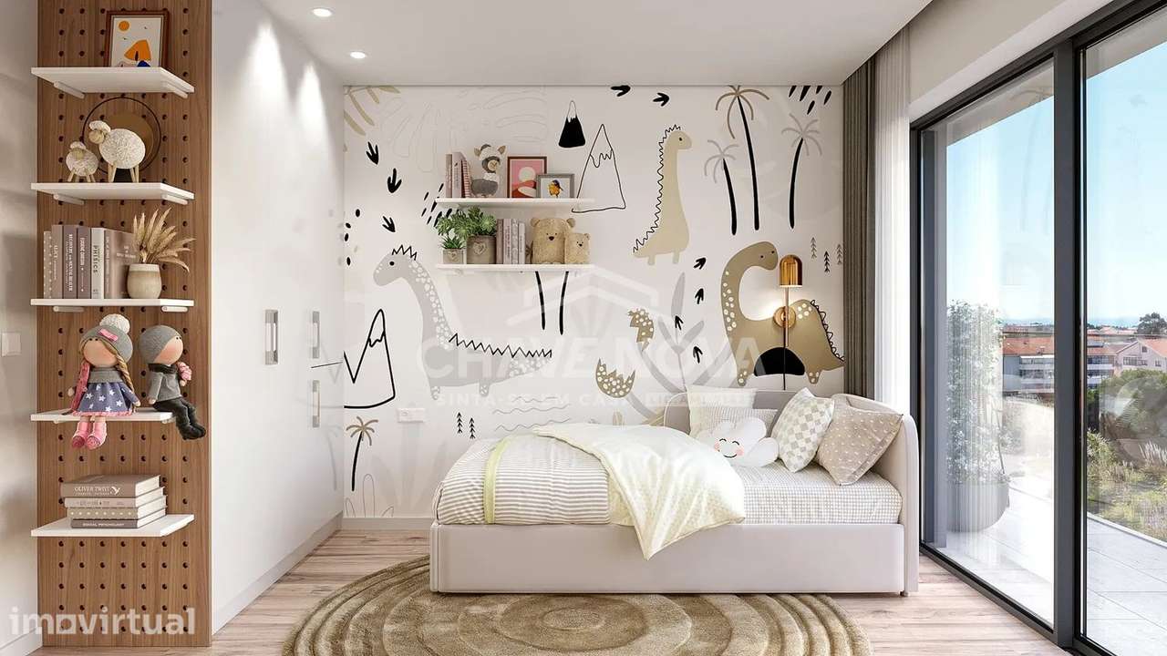 T3 Novo c/ Lugar de Garagem Duplo na Madalena - Grande imagem: 5/9