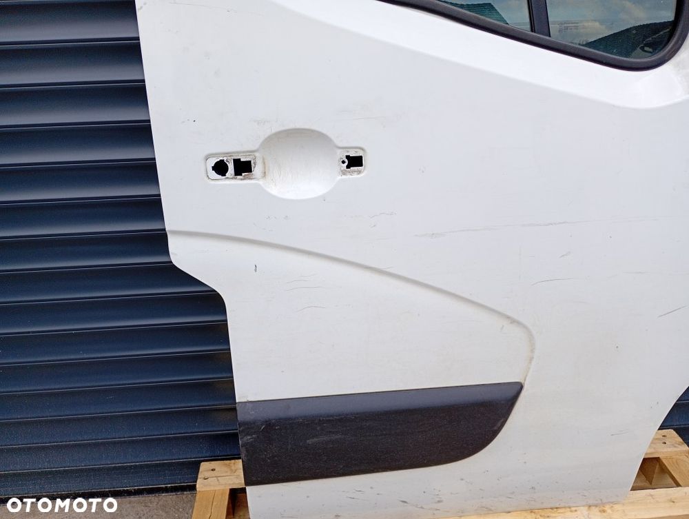 drzwi przednie prawe przód movano b nv400 master III 2010-2019 białe - 4