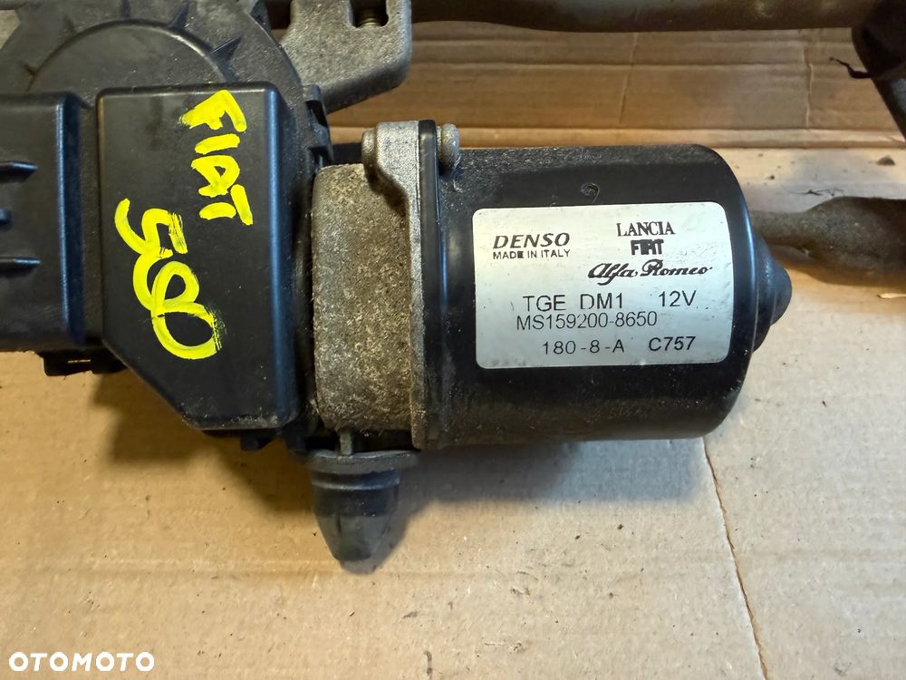 Mechanizm wycieraczek MS159200-8650 Fiat 500 przód przedni OE - 2