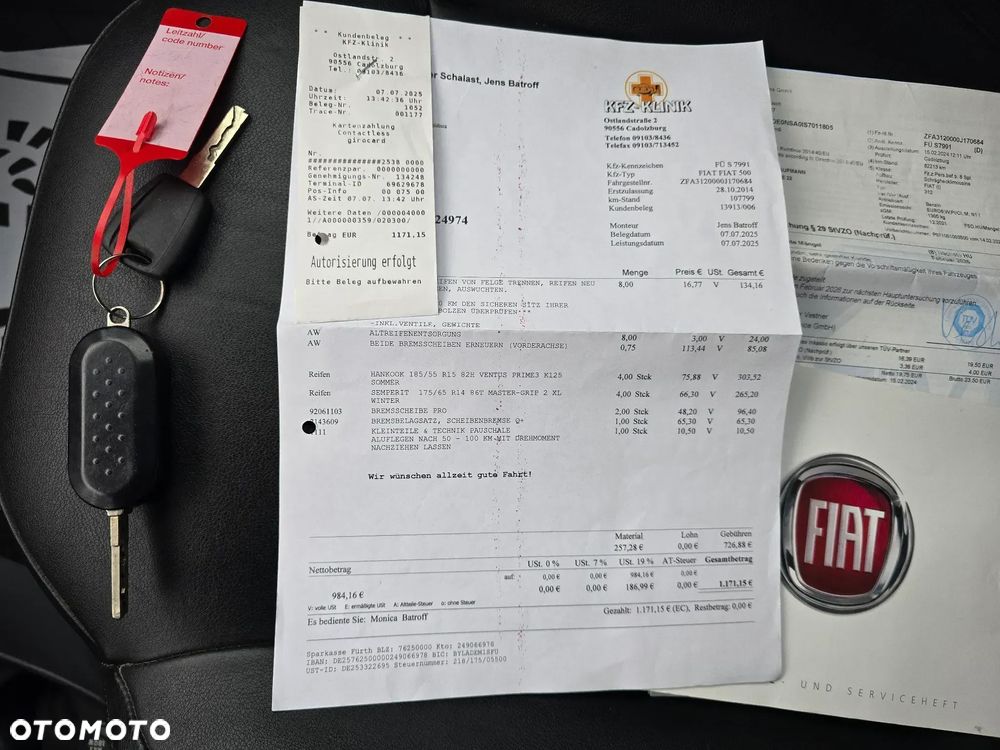 Fiat 500 1.2 8V Pop-Star - 34