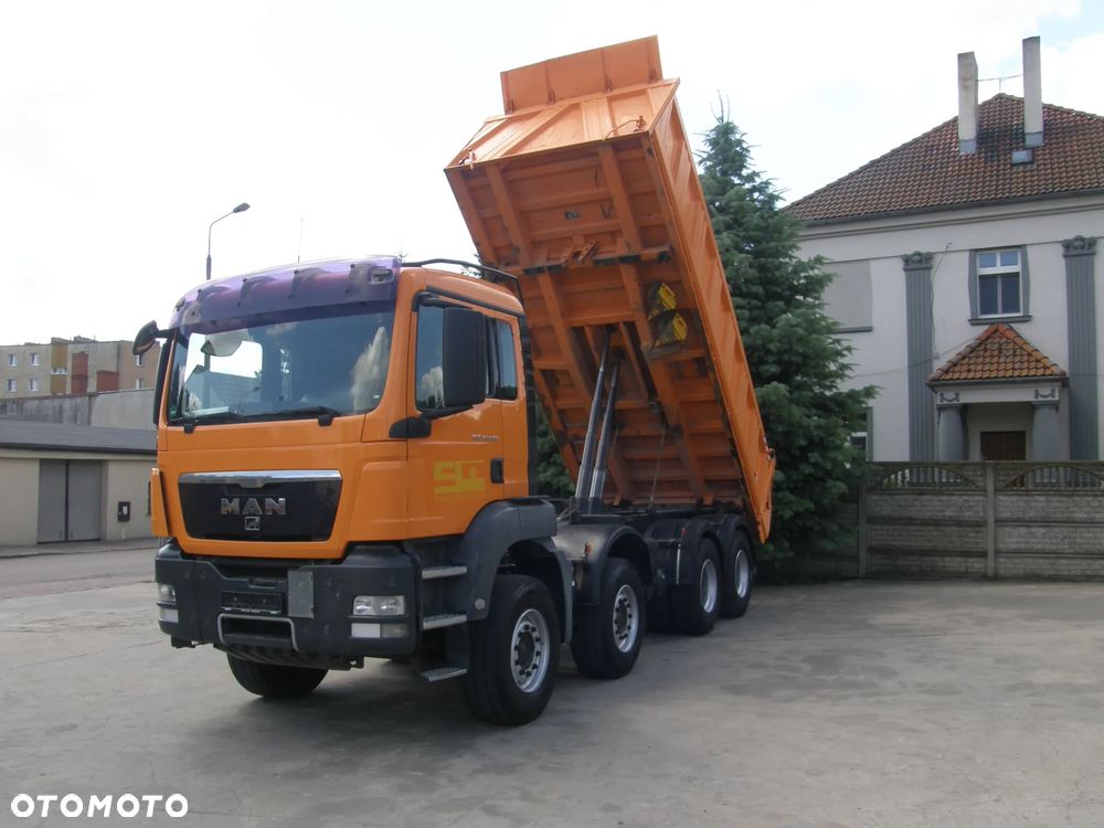 MAN TGS 41.440 8x4 470000km manual wywrotka Meiller-Kipper z Niemiec - 25
