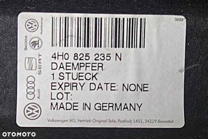 NOWA  !!!!   AUDI A8 4H  POKRYWA OSŁONA POD Silnik 4H0825235N 4H0825235 - 4