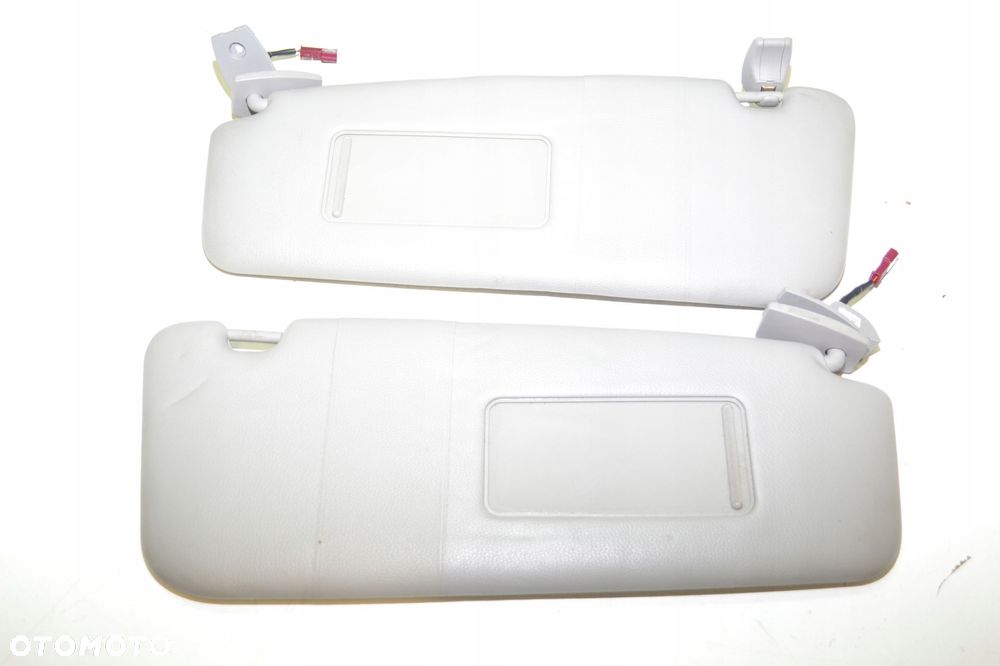 DASZKI OSŁONY PRZECIWSŁONECZNE BMW E60 E61 7066649 7066650 KOMPLET - 2