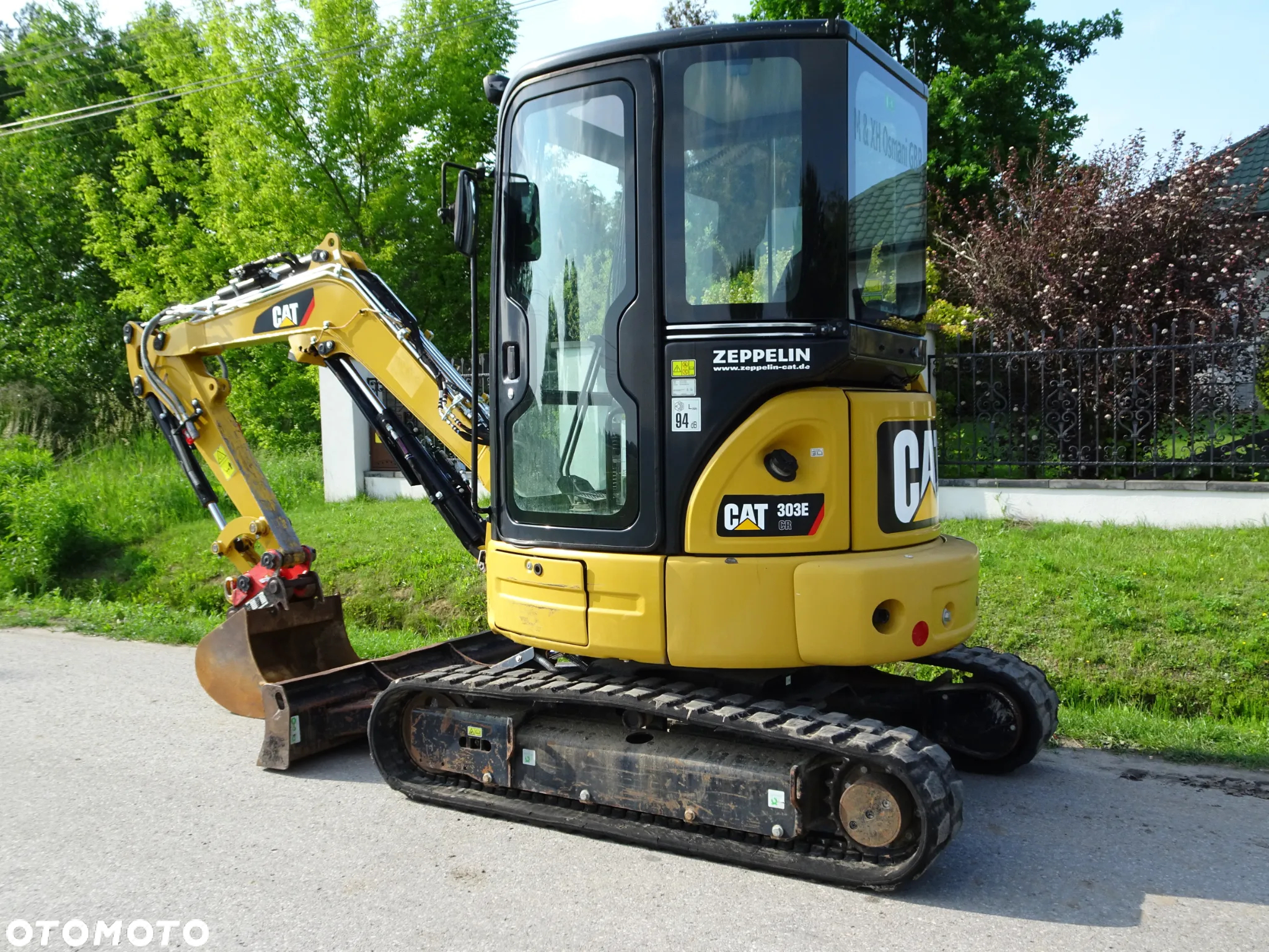 Caterpillar 303E z Niemiec Idealny 1800h Pierwszy Własciciel - 3