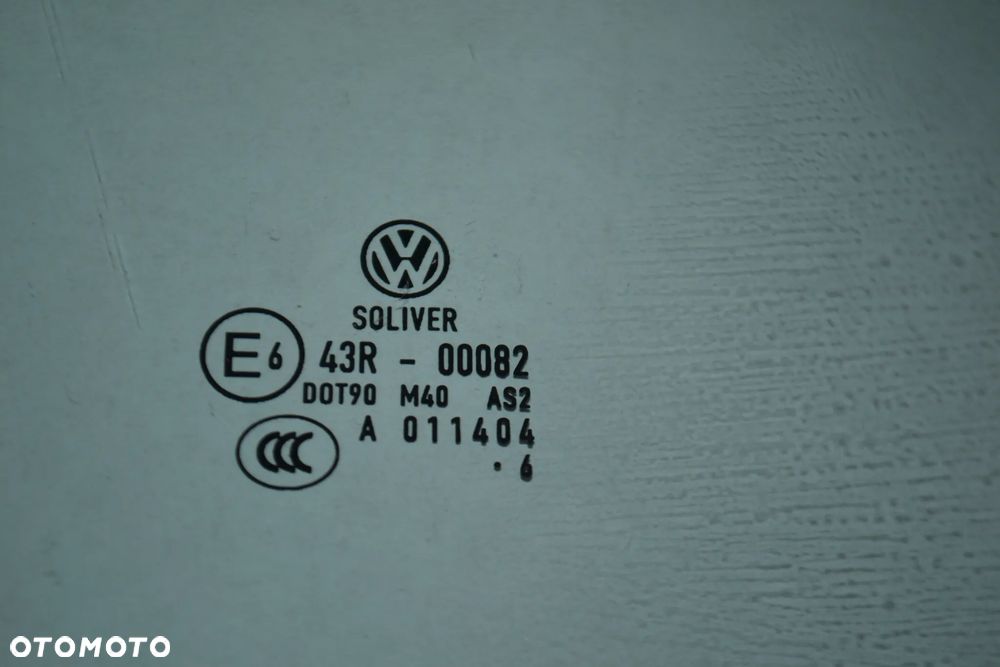VW PASSAT B6 SEDAN KOMBI SZYBA DRZWI PRZÓD PRZEDNIA PRAWA 2006 POMORSKIE - 2