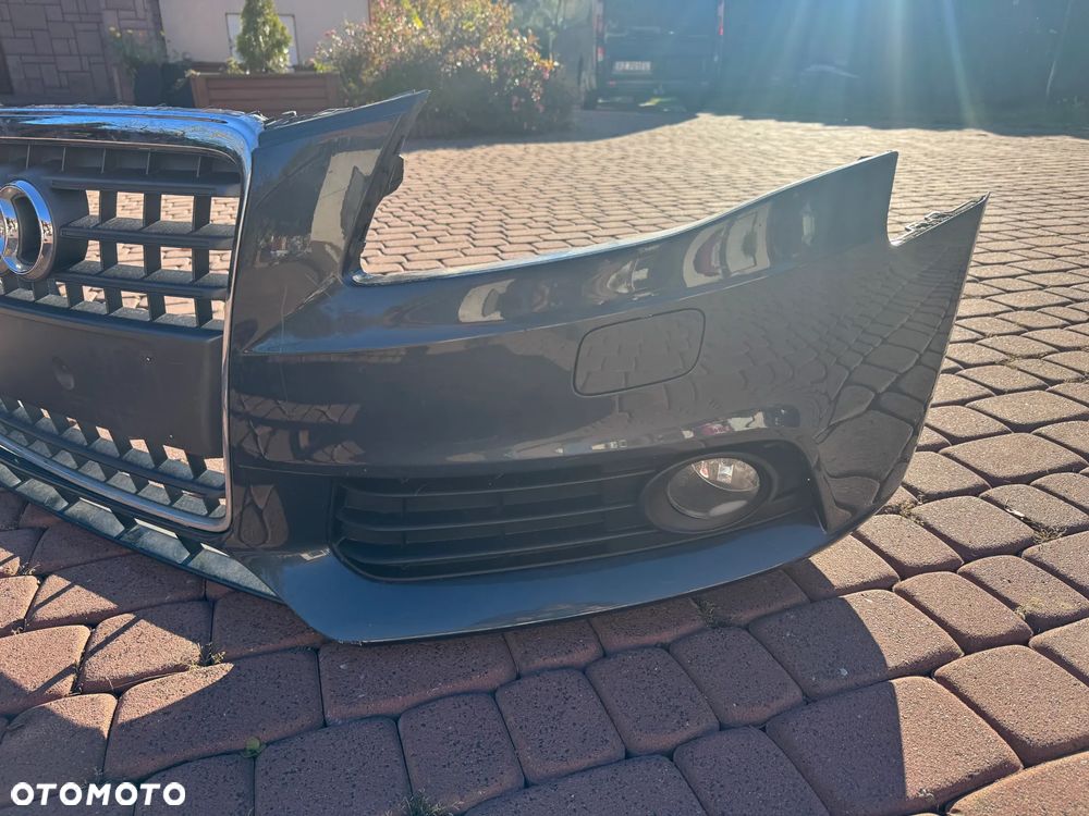 ZDERZAK PRZÓD KOMPLETNY AUDI A4 B8 SPRYSKI POD XENON - 8