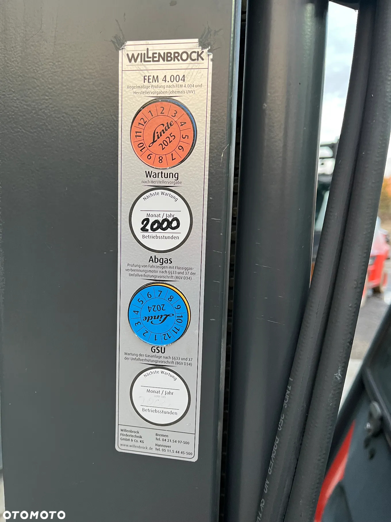Linde H16-T Gaz LPG, Pełna kabina, Przesuw boczny, maszt Standard - 35