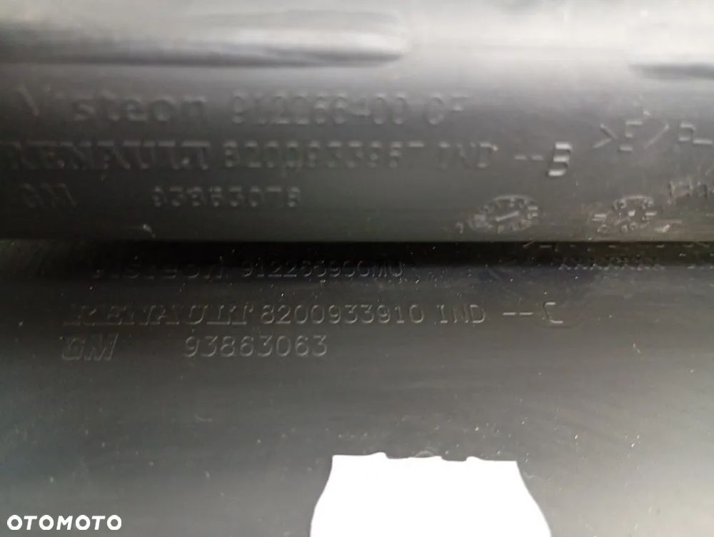 ramka środkowa konsoli obudowa kratka nawiewu opel vivaro a trafic ii primastar lift 2010-2014 - 6