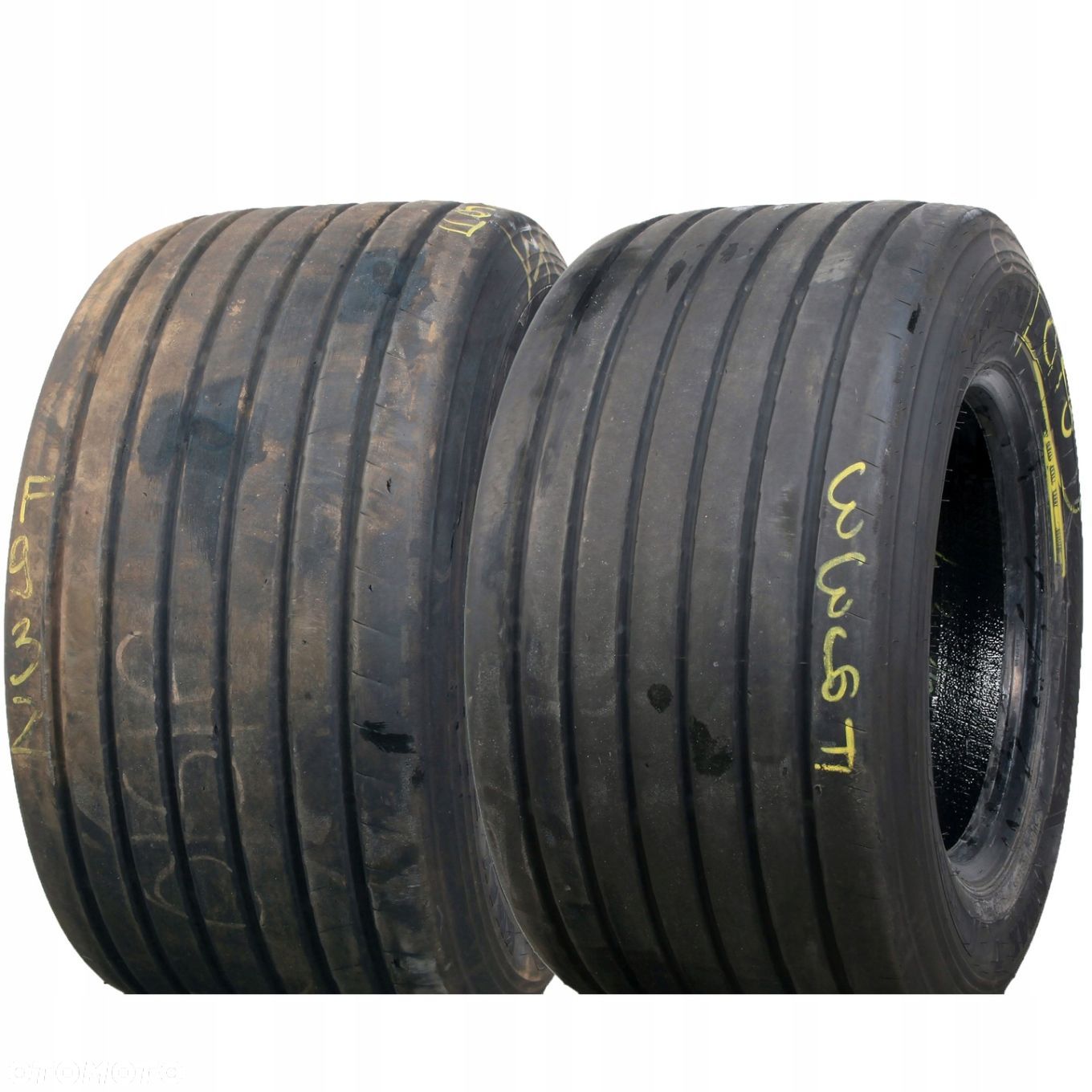 2szt Opony ciężarowe 445/45R19.5 Goodyear KMAX T GEN2, NACZEPOWE idF932 - 1