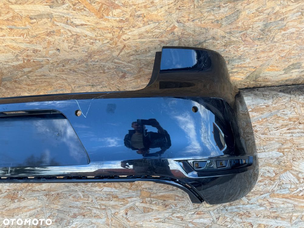 ZDERZAK TYŁ TYLNI VW VOLKSWAGEN GOLF 6 VI GTI HB 4PDC ODBLASK LEWY 5K6807421E ORYGINAŁ - 5