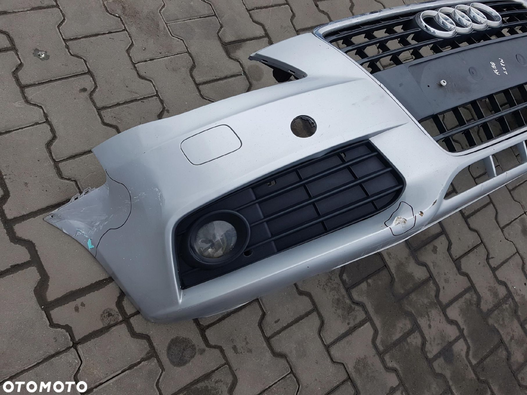 AUDI A4 B8 08-11r ZDERZAK PRZÓD PRZEDNI GRILL - 6