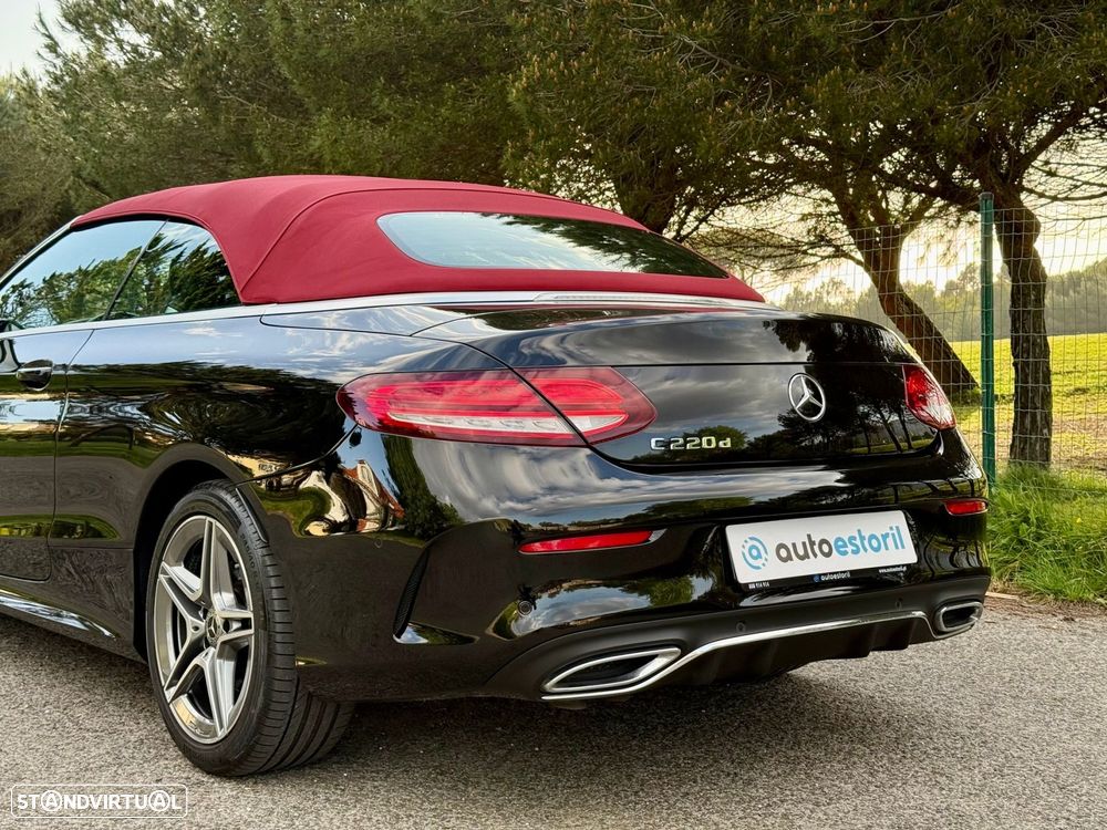 Mercedes-Benz C 220 d Cabrio AMG Line Aut. - 20