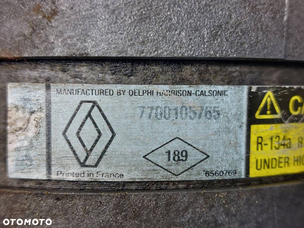 SPRĘŻARKA KOMPRESOR KLIMATYZACJI RENAULT SCENIC RX4 1.9 DCI 7700105765 - 5