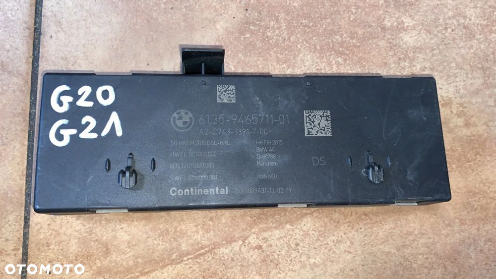 BMW G31 MODUŁ KLAPY 9465711 - 1