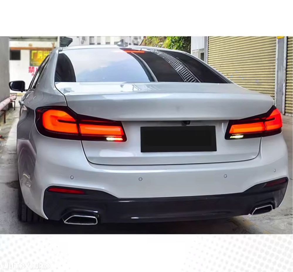 Set Stopuri Full LED Lampi Triple Lampa Spate Bmw Seria 5 G30 2017-20 - 3