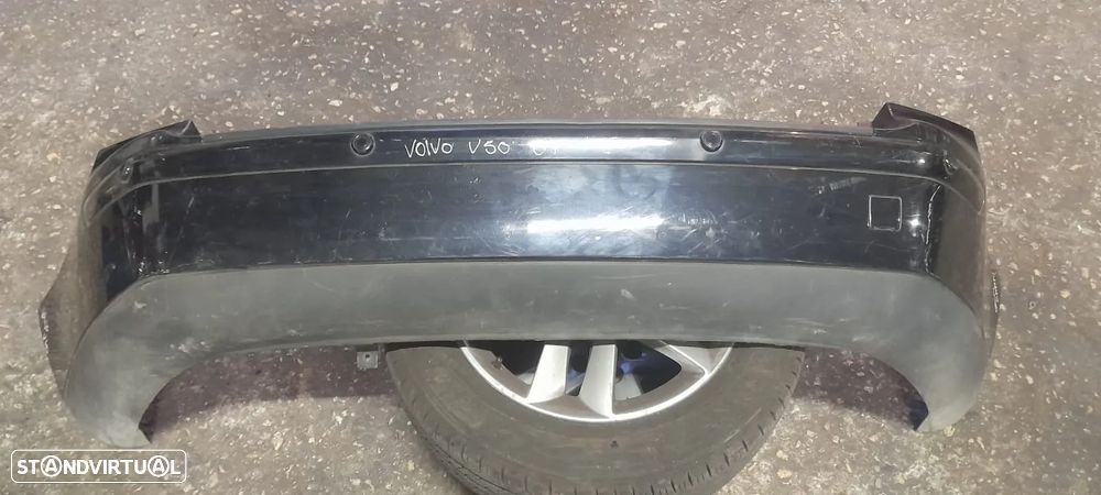 Parachoques traseiro Volvo V50 de 2007 - 1