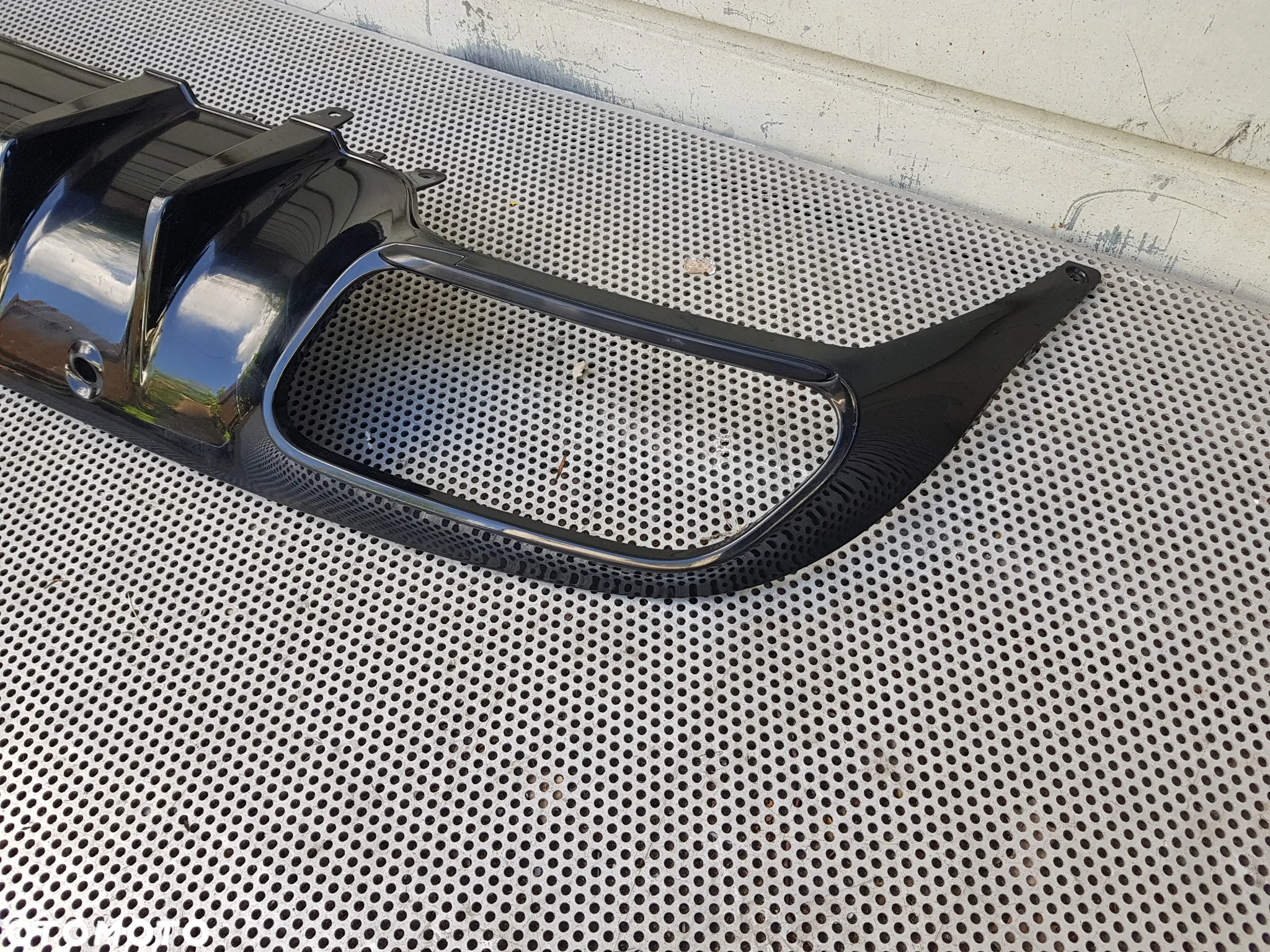 Mercedes W205 C43 C63 AMG Coupe Dyfuzor Dokładka Spoiler Zderzaka Tył - 2