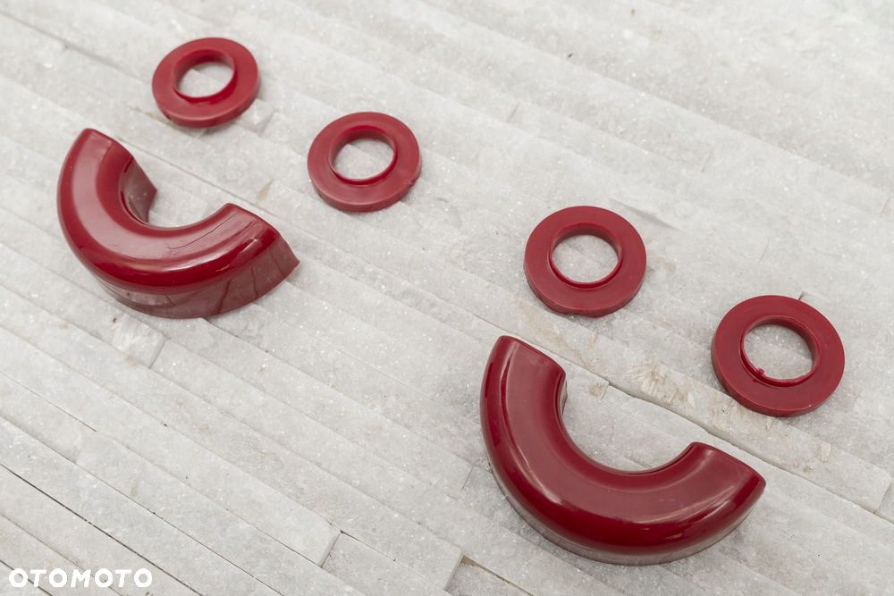 osłonki na szekle w kolorze czerwonym 2szt. - 12