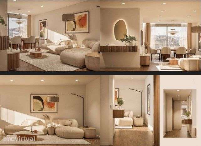 Apartamento T2 de luxo com terraço em S. João da Madeira - Grande imagem: 4/6