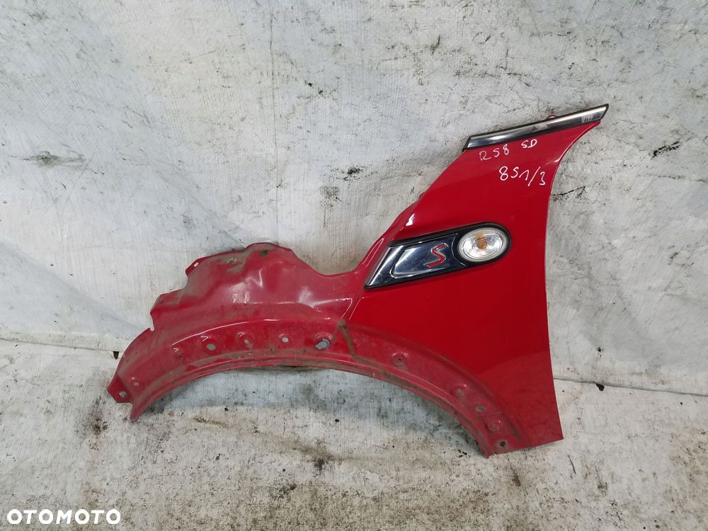 błotnik przód mini cooper r56 lift kod 851/3 - 2