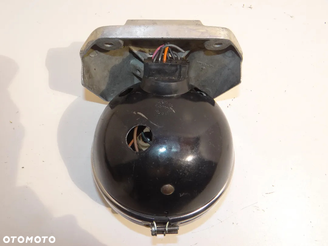 Harley Davidson Ironhead Sportster Oryginał  Lampa Reflektor przód + daszek mocowanie konsoli N1636 - 5
