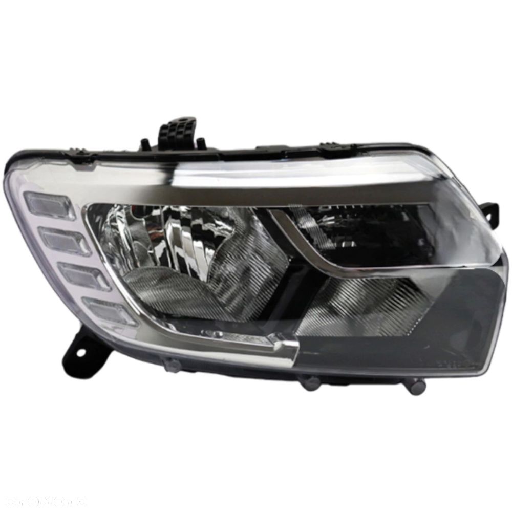 LAMPA PRZÓD REFLEKTOR PRAWY LEWY LED DACIA SANDERO LOGAN II 2017-2021 - 5