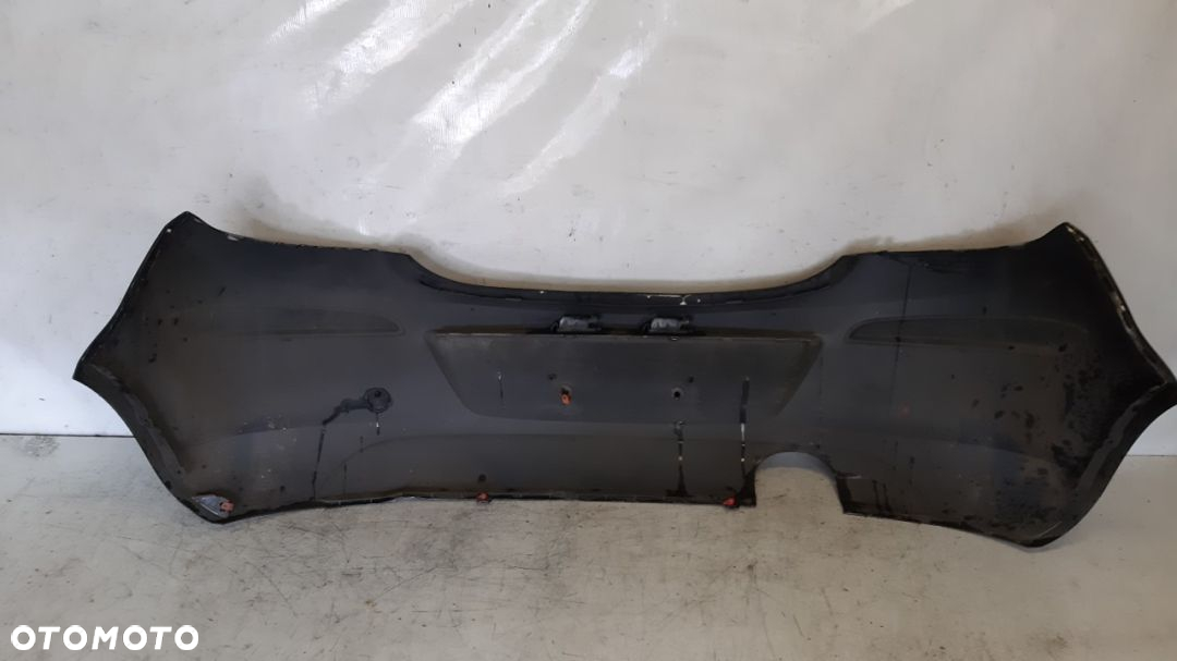 + ZDERZAK TYŁ TYLNY OPEL CORSA D Z20R CZARNY 3D 3 DRZWI HB - 5