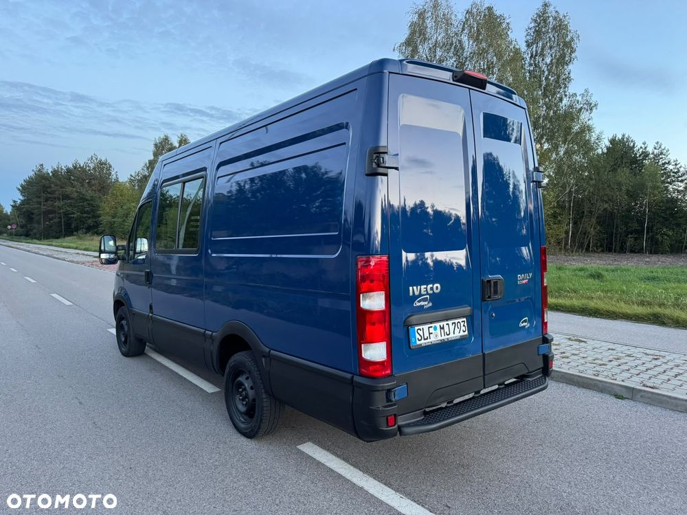 Iveco DAILY 35S14 Klima Elektryka Tempomat Dubel Kabina 6os. Brygadówka Serwis - 19