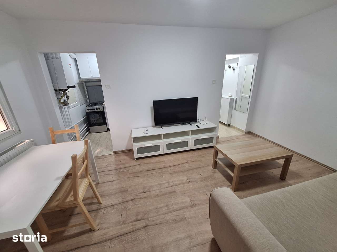 Apartament cu 2 camere cu centrala proprie Zona Dacia — fotografia 1