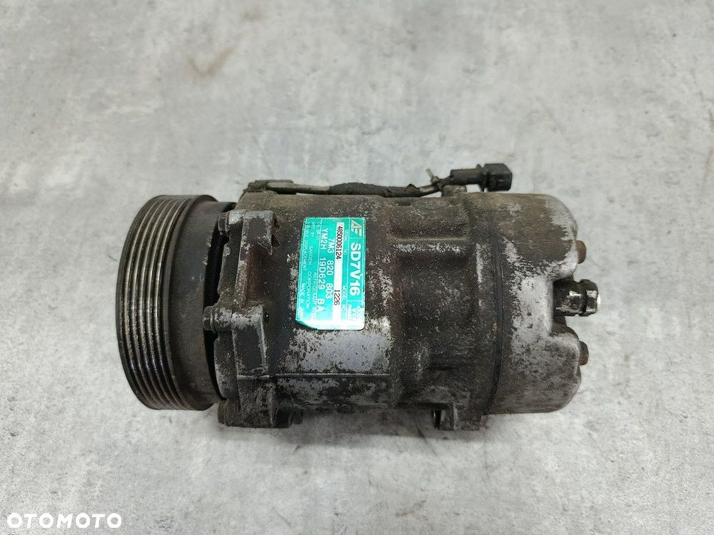 SPRĘŻARKA KLIMATYZACJI VW GOLF III 7M3820803  YM2H19D629BA  SD7V16  SANDEN - 1