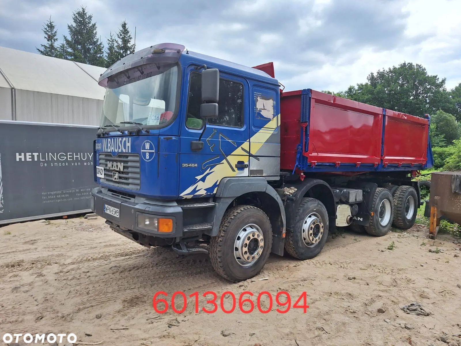 MAN 35.464 Wywrotka Meiller 3S 8x4 - 1