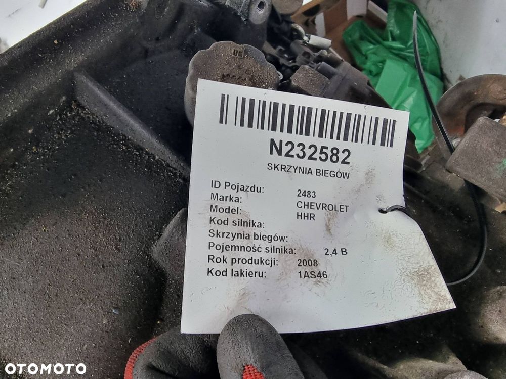 SKRZYNIA BIEGÓW CHEVROLET HHR 2.4 170 - 3