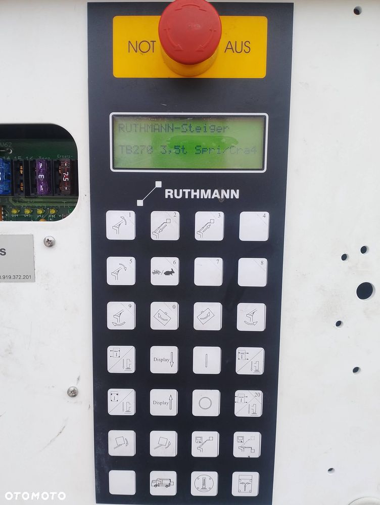 Mercedes-Benz Podnośnik Koszowy Zwyżka Ruthmann TB 270 27 metrów  14 w Bok Udt jak Wumag Multitel Cena Brutto!! - 21