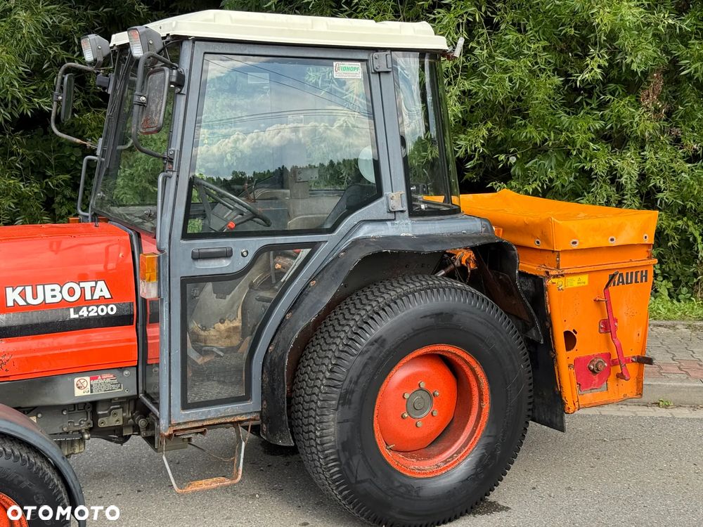 Kubota * Traktor KUBOTA L4200 * 4x4 * Pług Piaskarka * Wałek Przód Tył * Sprowadzony* Zimowe Utrzymanie - 18