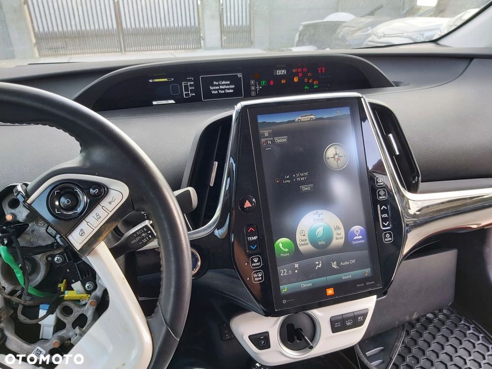 Toyota Prius IV PRIME osłona progu plastik PLUG IN - 5