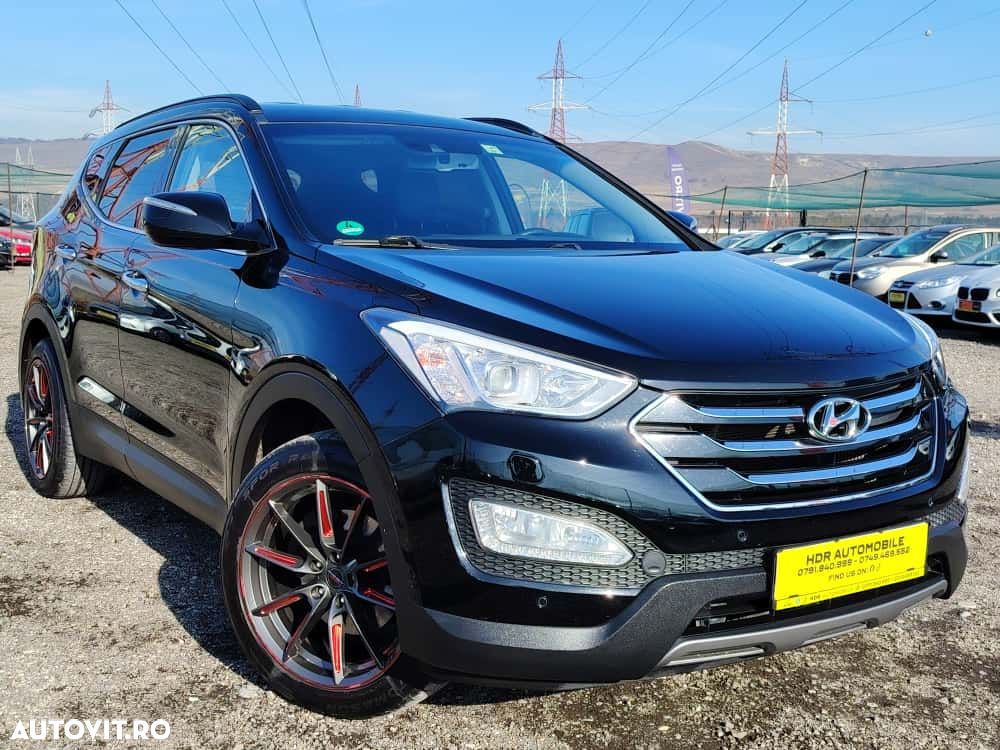 Hyundai Santa Fe blue 2.2 CRDI 4WD Automatik Premium - 8
