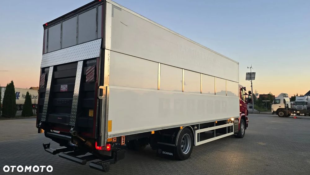 Scania P280 Euro 6 4x2 kurierka regulowany kontener 18 palet super stan niski przebieg! godna uwagi! - 6