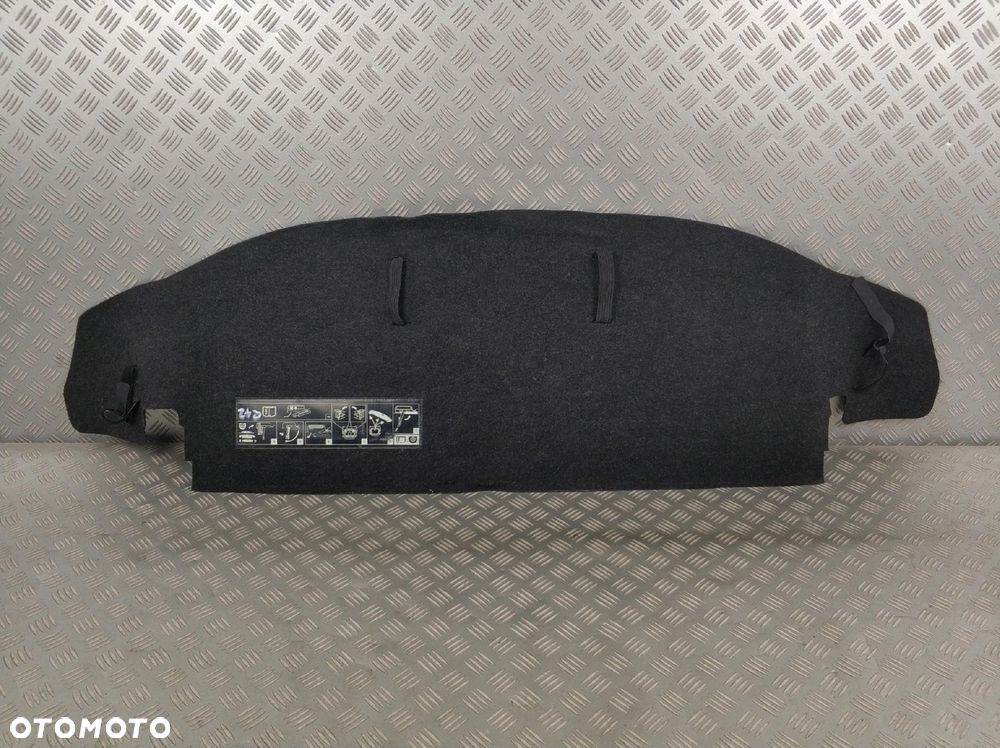 podłoga dywan tapicerka wykładzina półka bagażnika NISSAN QASHQAI +2 J10 - 1