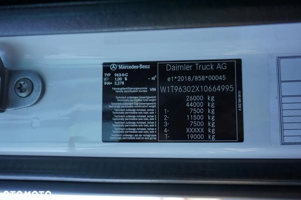 Mercedes-Benz ACTROS / 2542 / ACC / E 6 / MP 5 / ZESTAW PRZESTRZENNY / GIGA SPACE - 10