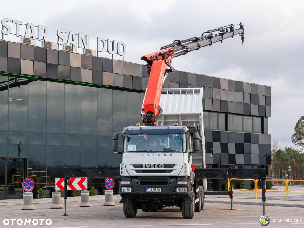Iveco TRAKKER 360 PALFINGER PK 36002 HDS Żuraw Wywrotka Rotator - 9